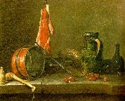 jean-Baptiste-Simeon Chardin A  Lean Diet with Cooking Utensils oil painting reproduction